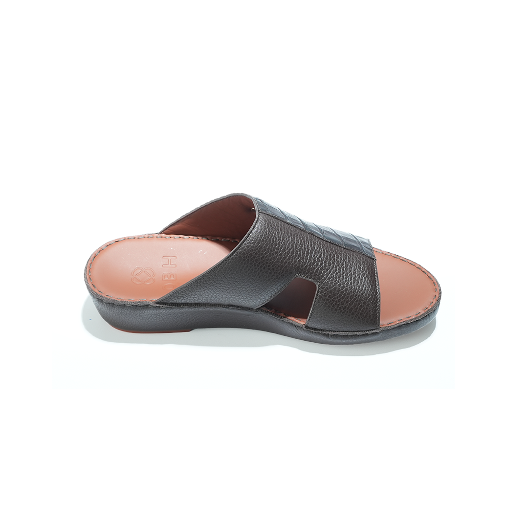 Men Sandal Model 63 Dark Brown Men Sandal Model 63 Dark Brown - Image 2
