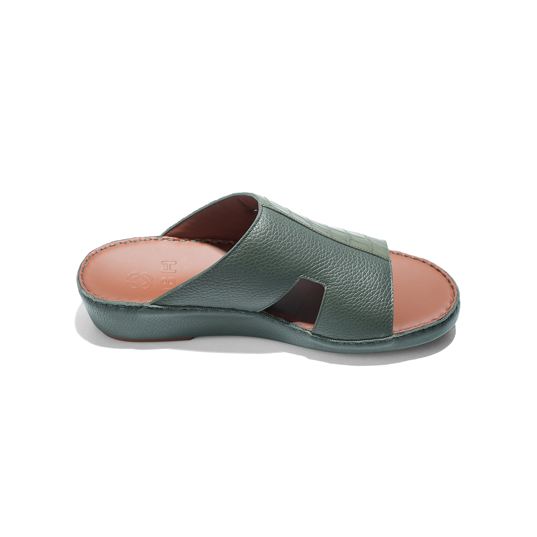 Men Sandal Model 63 Olive Men Sandal Model 63 Olive - Image 2
