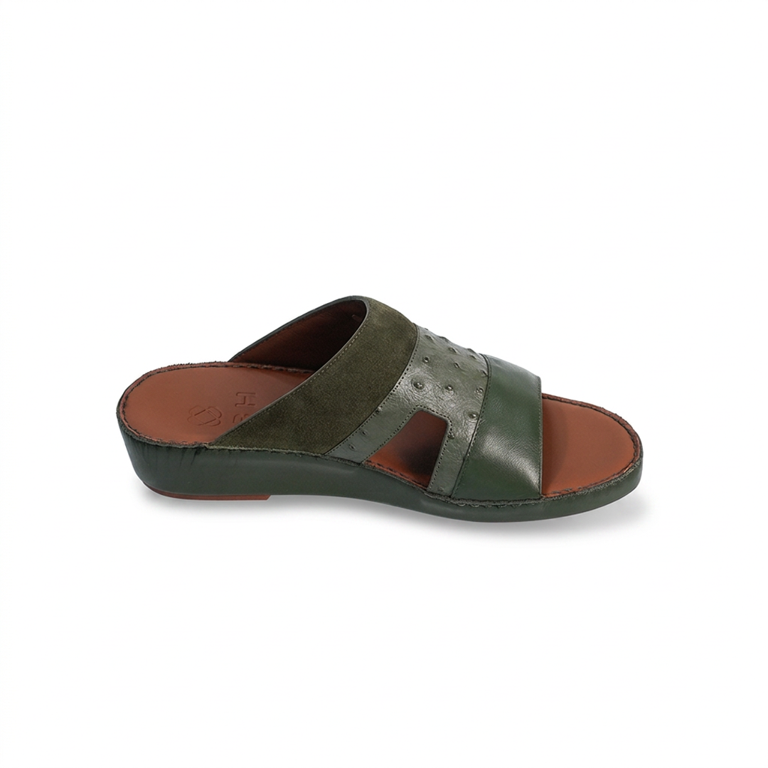 Men Sandal Model 62 Olive Men Sandal Model 62 Olive - Image 2