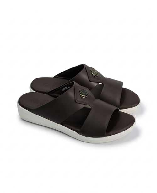 Men Sandal Model 66 Dark Brown