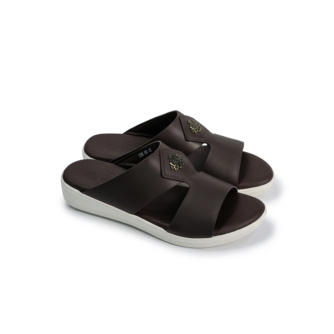Men Sandal Model 66 Dark Brown Men Sandal Model 66 Dark Brown